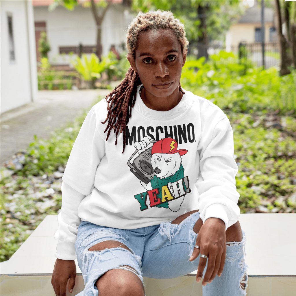 Burberryスウェット クル パーカー プリント 綿 男女兼用