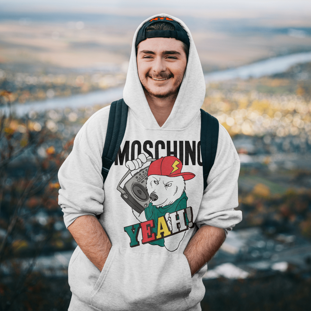 Burberryスウェット クル パーカー プリント 綿 男女兼用