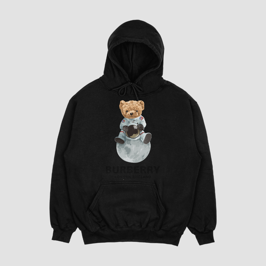 Burberryスウェット クル パーカー プリント  綿　男女兼用