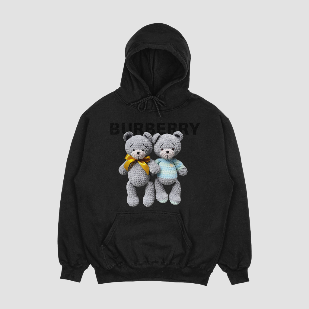 Burberryスウェット クル パーカー プリント 綿 男女兼用