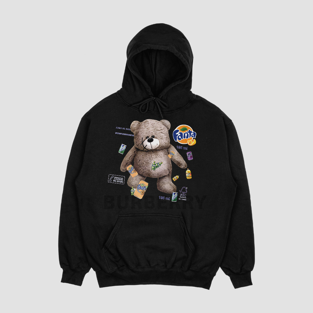 Burberryスウェット クル パーカー プリント  綿　男女兼用