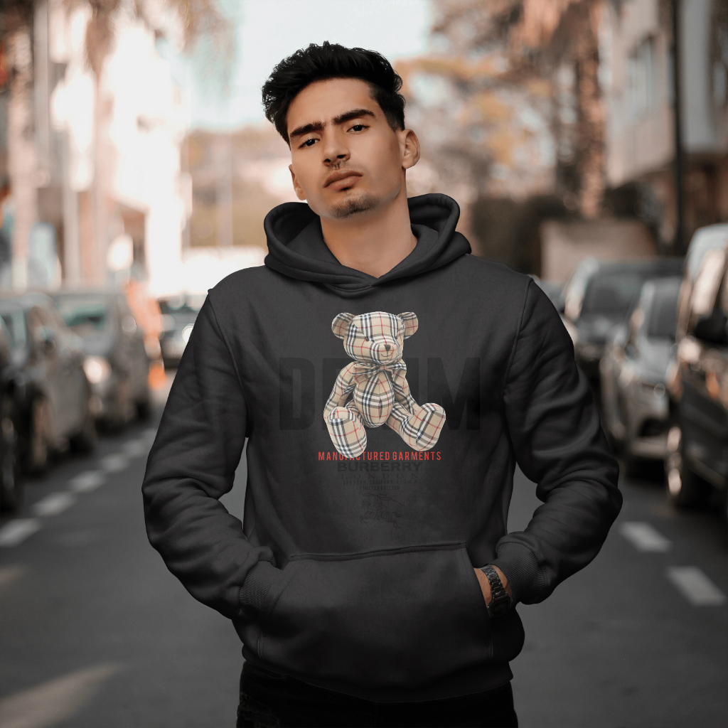 Burberryスウェット クル パーカー プリント  綿　男女兼用