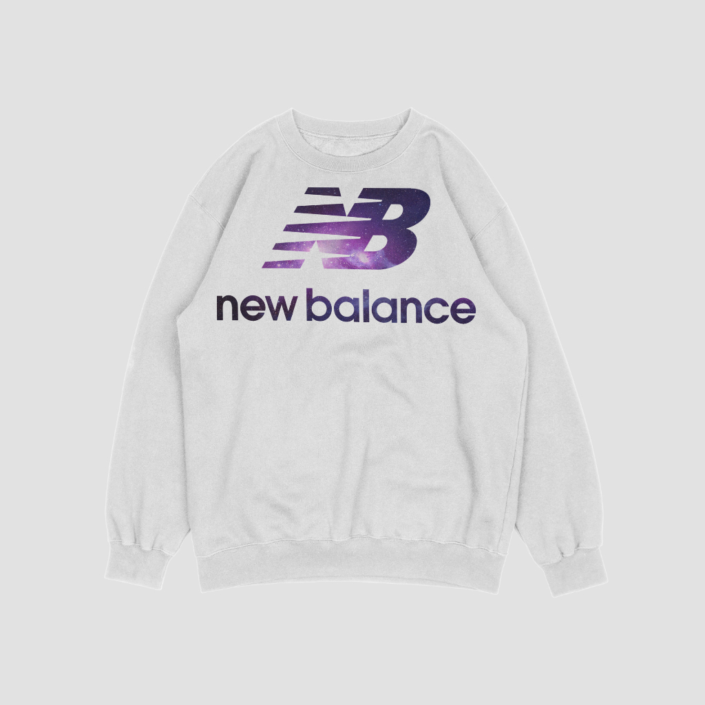 New Balanceスウェット クル パーカー プリント 綿 男女兼用