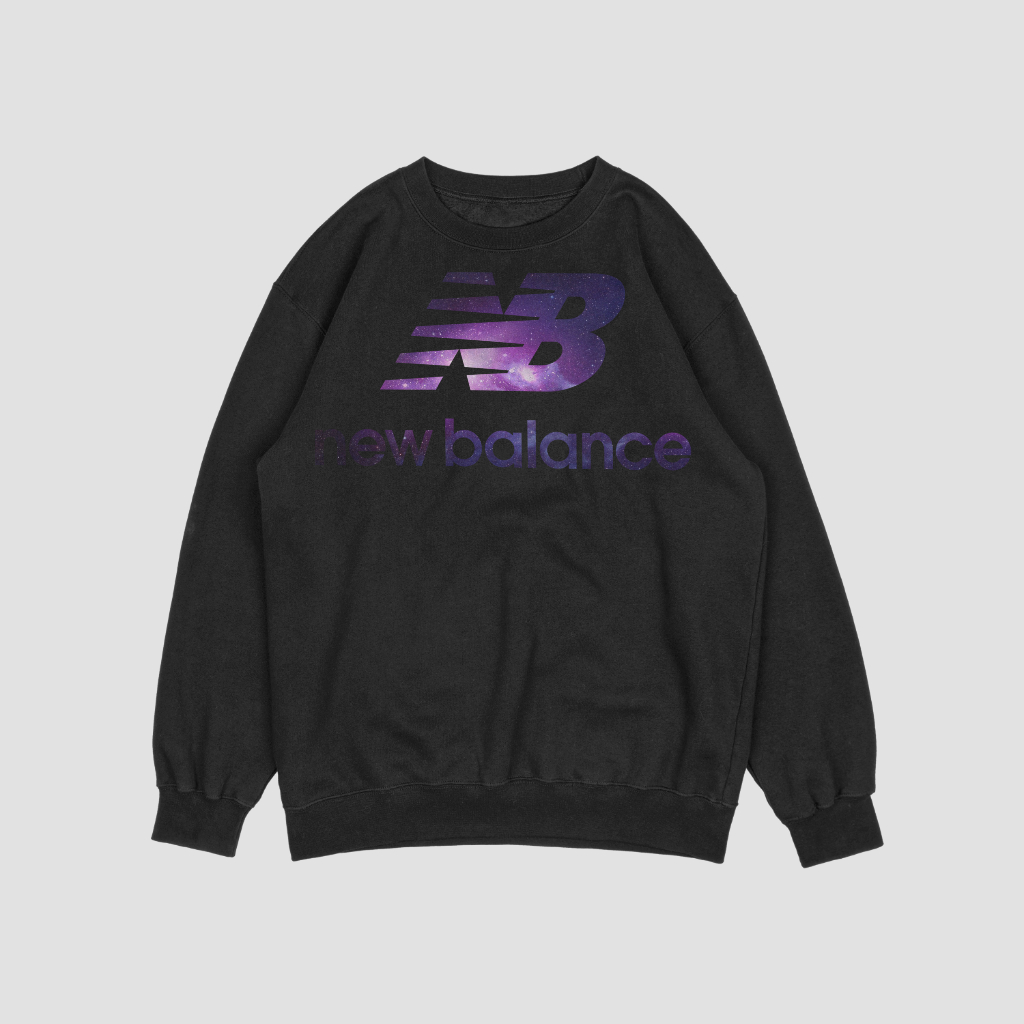 New Balanceスウェット クル パーカー プリント  綿　男女兼用