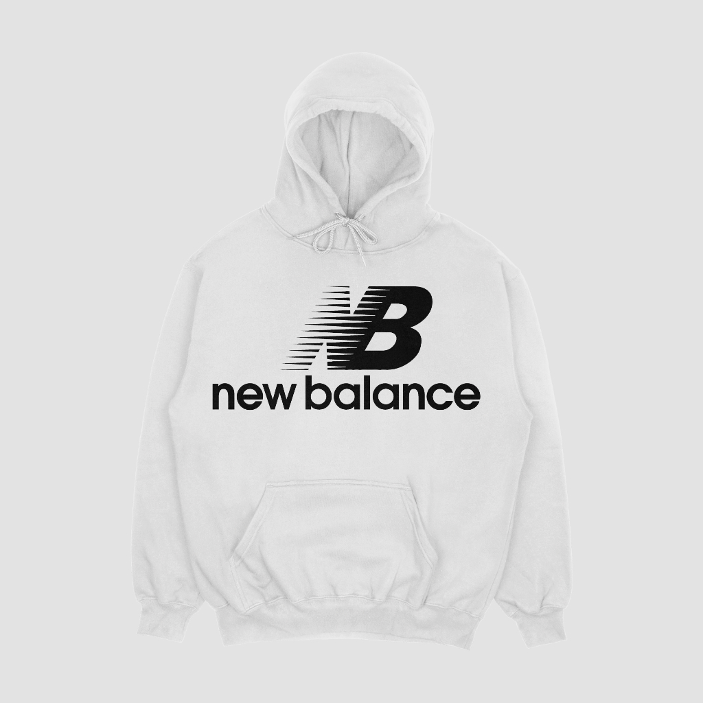 New Balanceスウェット クル パーカー プリント  綿　男女兼用