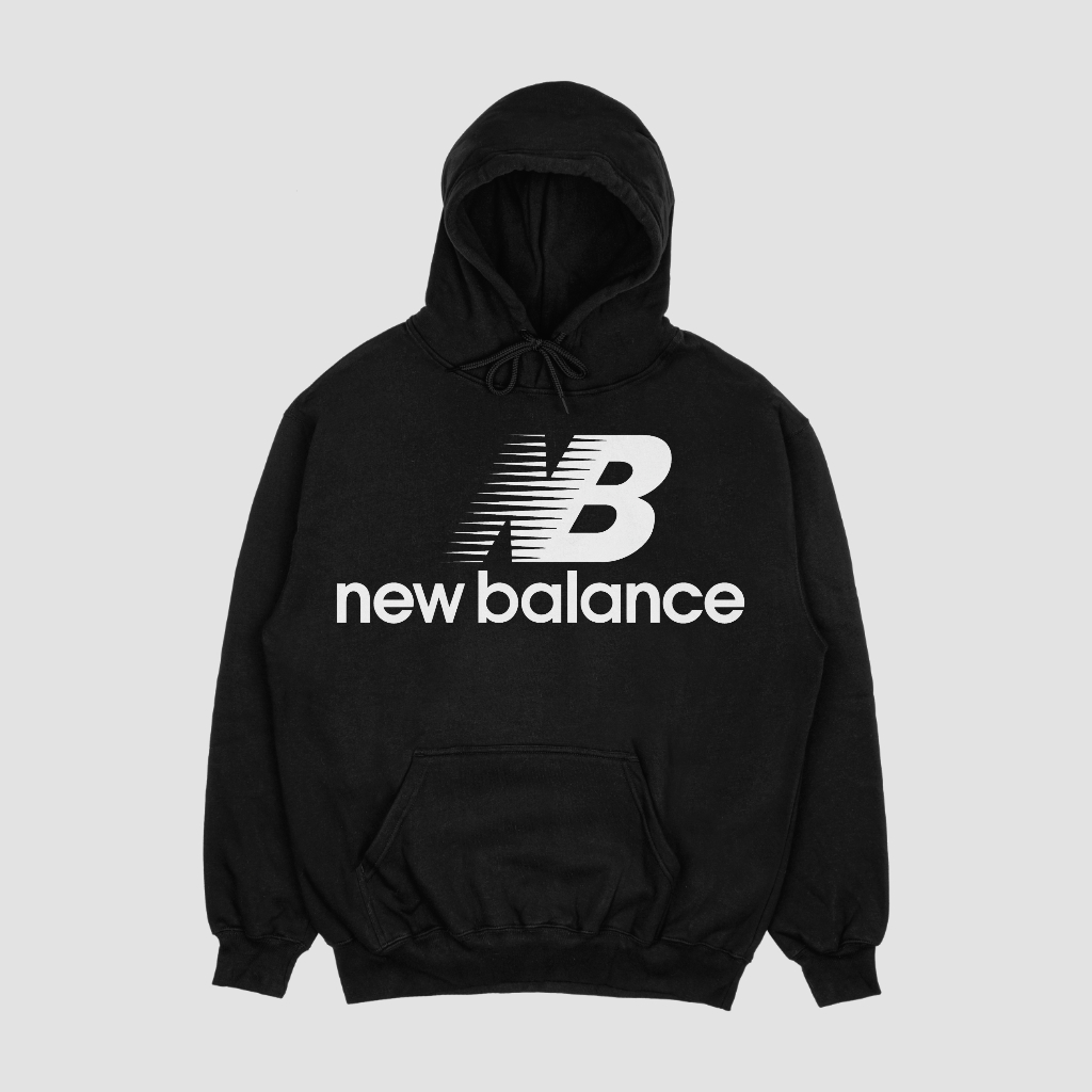 New Balanceスウェット クル パーカー プリント  綿　男女兼用