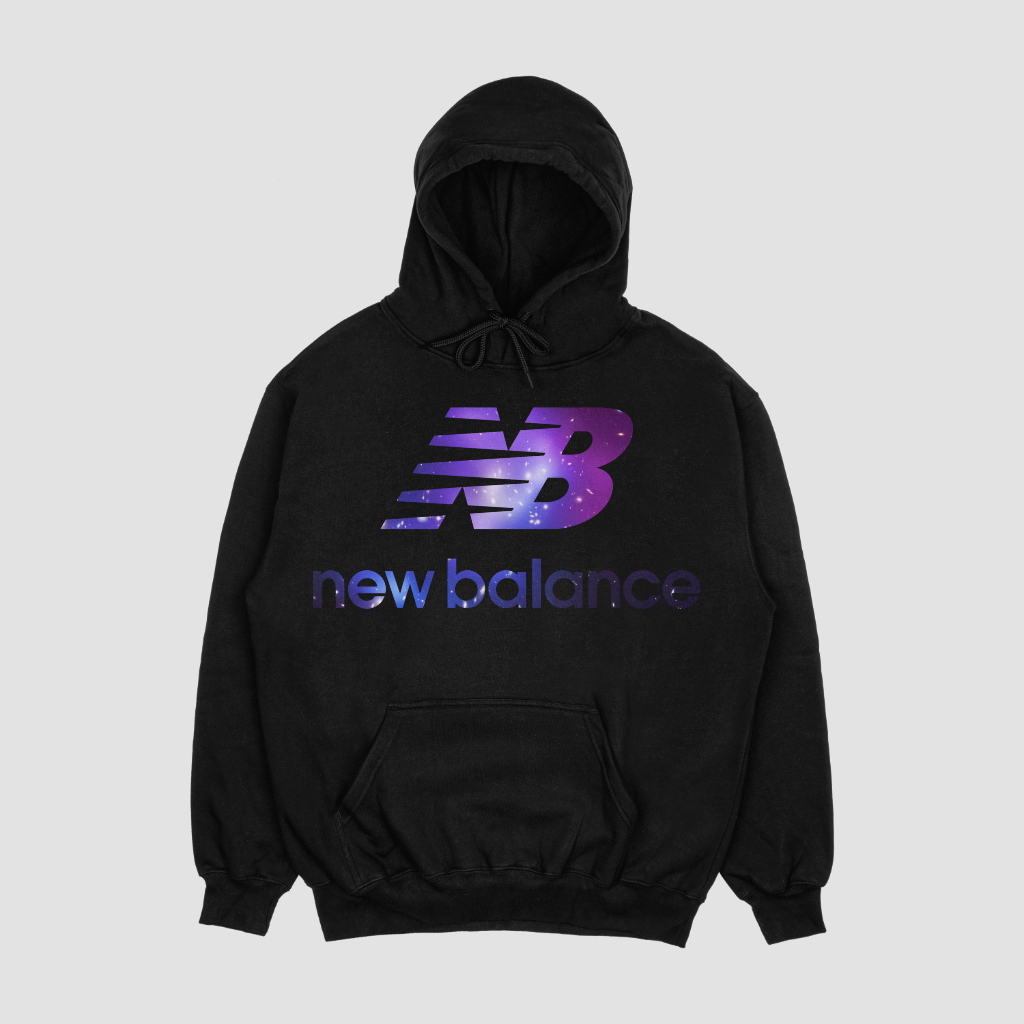 New Balanceスウェット クル パーカー プリント  綿　男女兼用