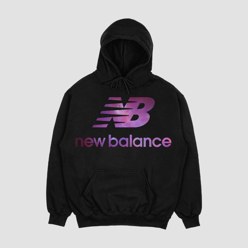New Balanceスウェット クル パーカー プリント  綿　男女兼用
