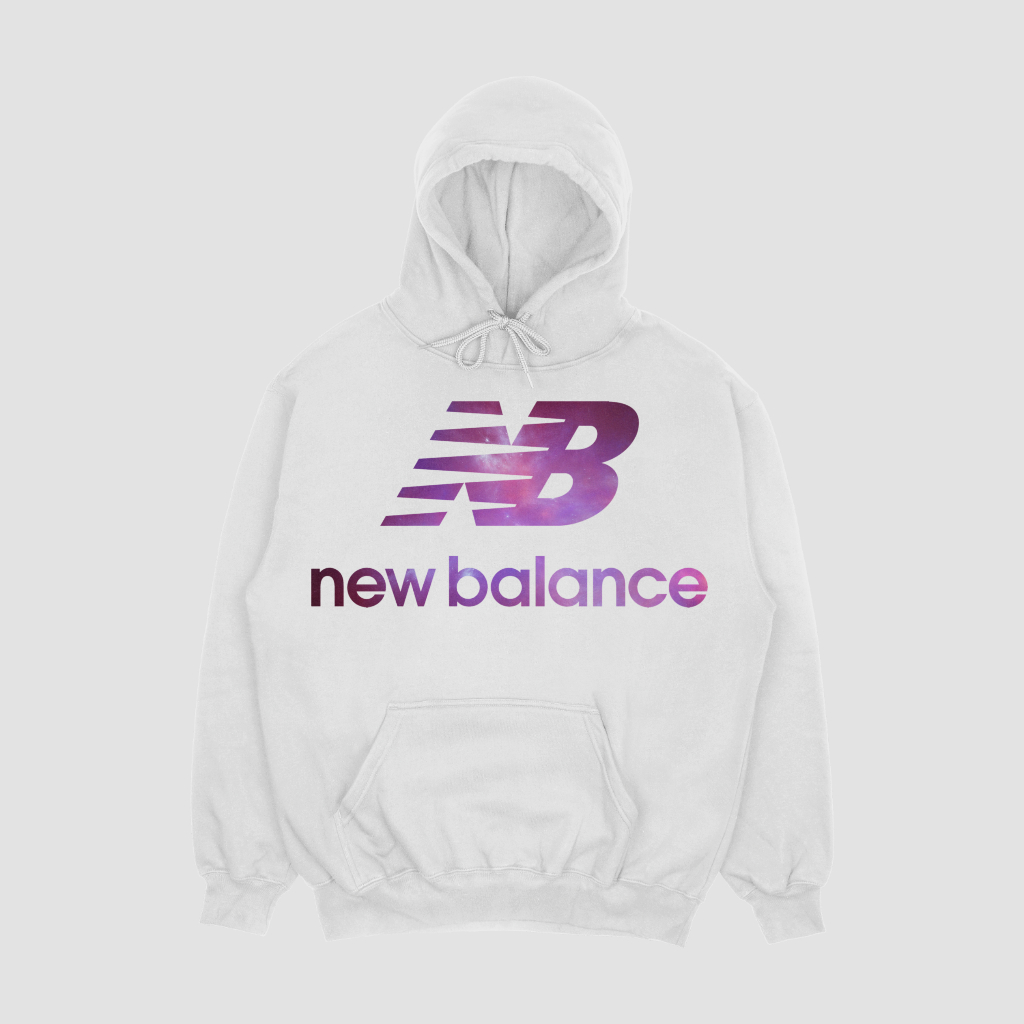 New Balanceスウェット クル パーカー プリント  綿　男女兼用
