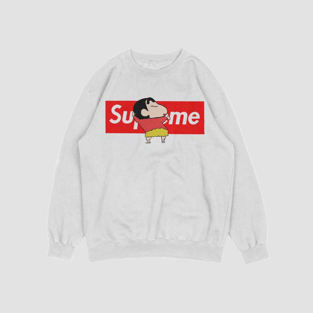 Supremeスウェット クル パーカー プリント 綿 男女兼用