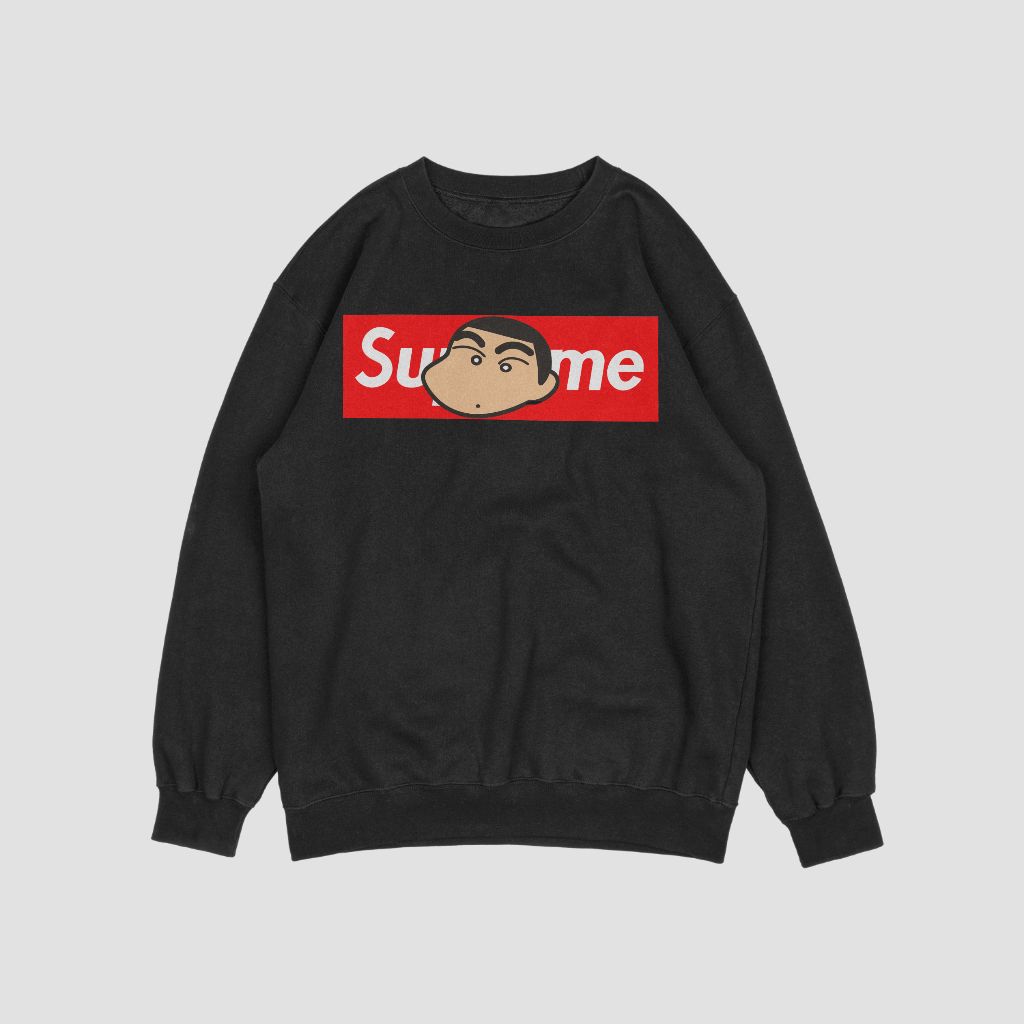 Supremeスウェット クル パーカー プリント  綿　男女兼用