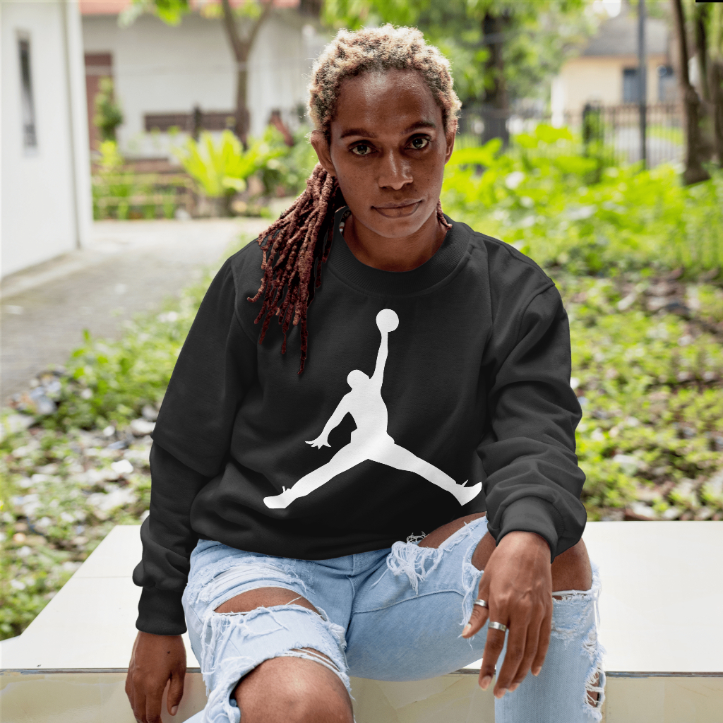 AIRJORDANスウェット クル パーカー プリント 綿 男女兼用