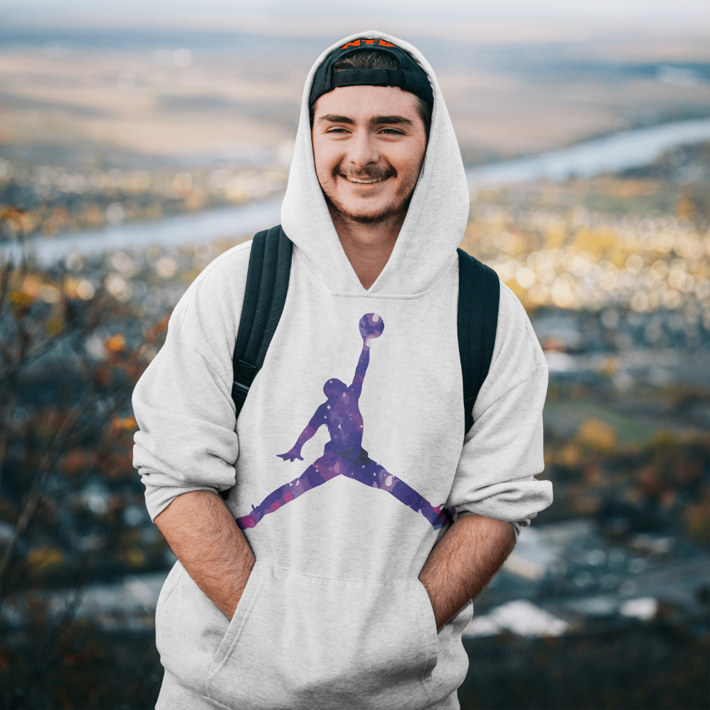 AIRJORDANスウェット クル パーカー プリント  綿　男女兼用