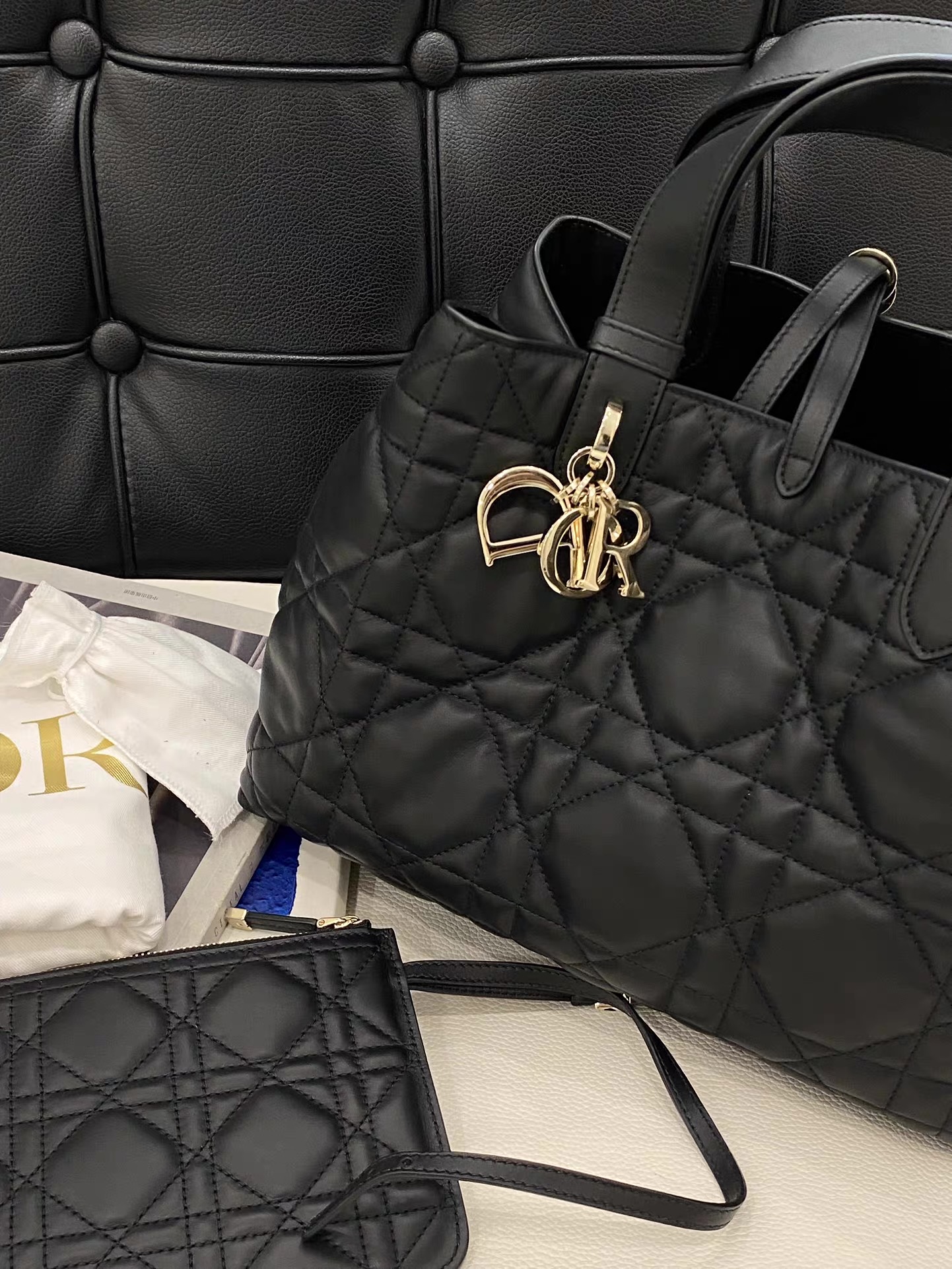 人気デザイン♡【Dior】Toujours バッグ ミディアム トートバッグ 2WAY