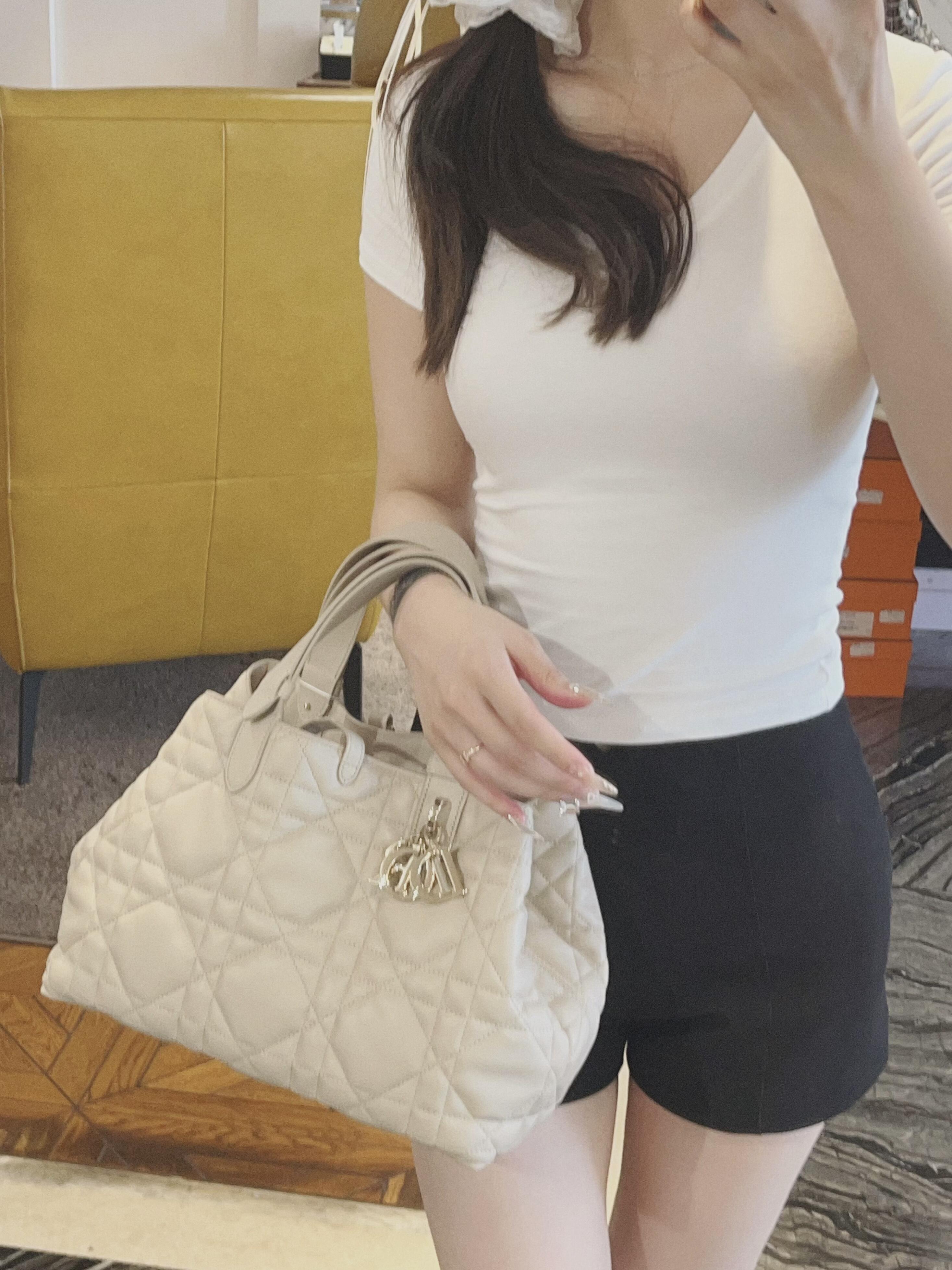 人気デザイン♡【Dior】Toujours バッグ ミディアム トートバッグ 2WAY