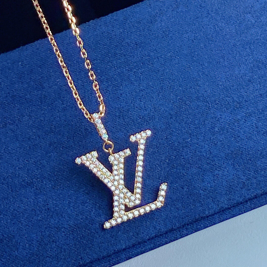 【国内発送/直営店】ネックレス パンダンティフ LV GM ゴールド×ダイヤ ネックレス