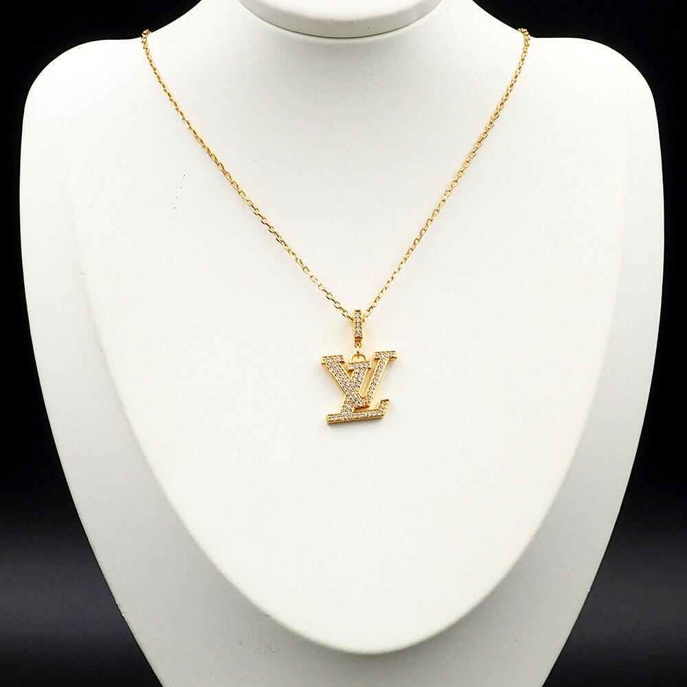 【国内発送/直営店】ネックレス パンダンティフ LV GM ゴールド×ダイヤ ネックレス