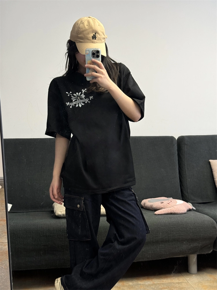 【Chrome Hearts】クロムハーツ 夏の新作Tシャツ おしゃれなカップル向け半袖