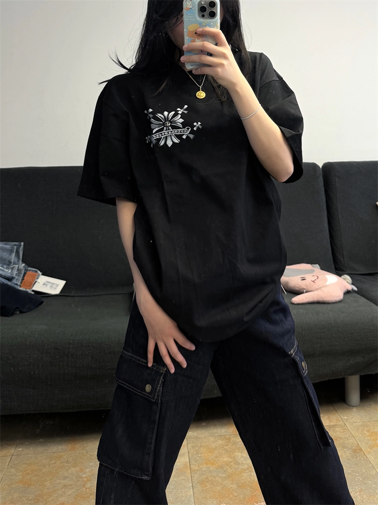 【Chrome Hearts】クロムハーツ 夏の新作Tシャツ おしゃれなカップル向け半袖