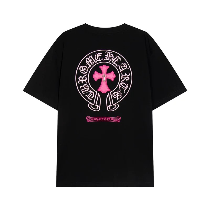 【Chrome Hearts】クロムハーツ Tシャツ 男女兼用 高品質 半袖 CH027