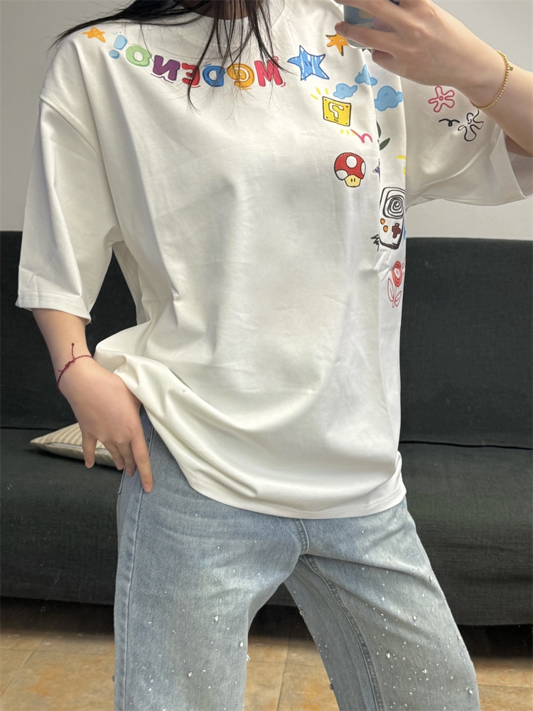 【Chrome Hearts】2025新作 クロムハーツ Tシャツ 男女兼用 高品質 半袖 CH034