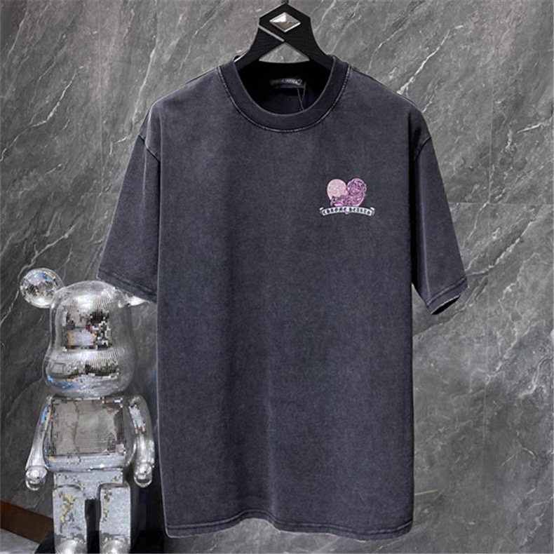 【Chrome Hearts】クロムハーツ Tシャツ 男女兼用 高品質 半袖 CH033