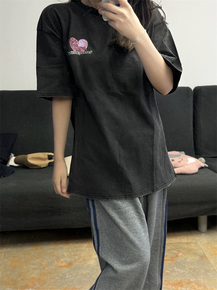 【Chrome Hearts】クロムハーツ Tシャツ 男女兼用 高品質 半袖 CH033