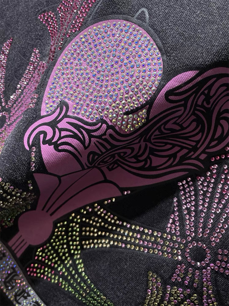 【Chrome Hearts】クロムハーツ Tシャツ 男女兼用 高品質 半袖 CH033