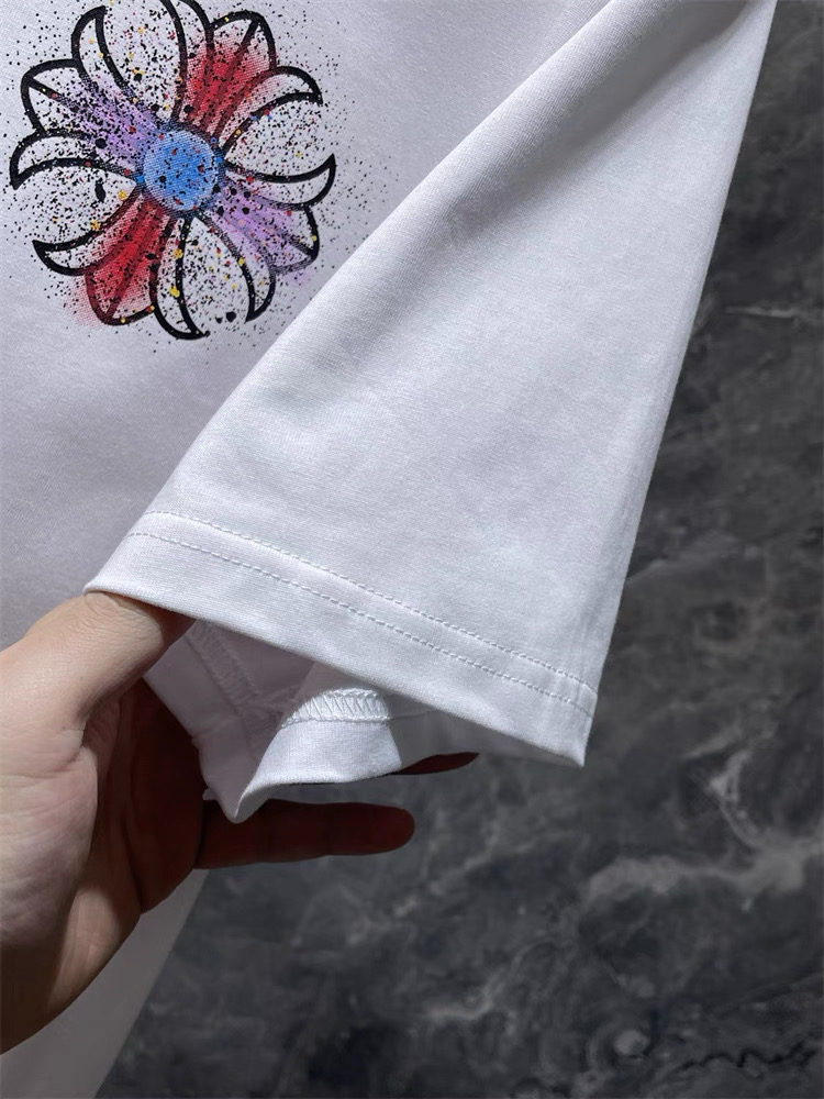 【Chrome Hearts】クロムハーツ Tシャツ 男女兼用 高品質 半袖 CH032