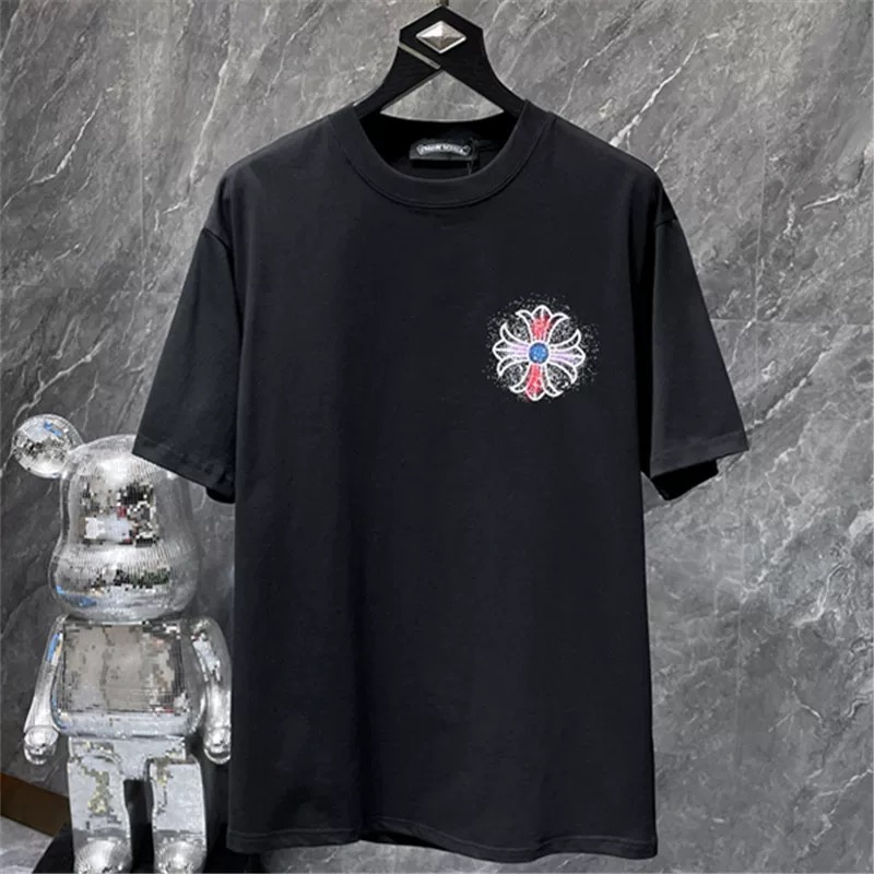 【Chrome Hearts】クロムハーツ Tシャツ 男女兼用 高品質 半袖 CH032