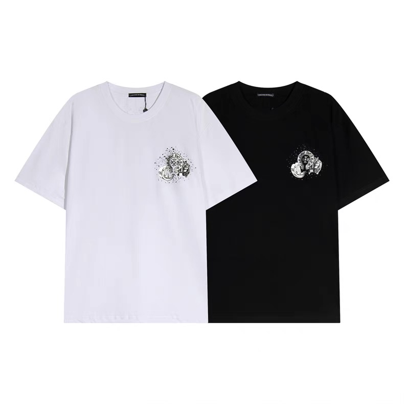 【Chrome Hearts】クロムハーツ Tシャツ 男女兼用 高品質 半袖 CH031