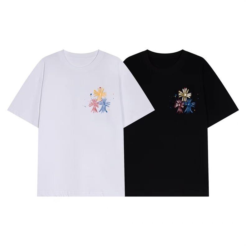 【Chrome Hearts】クロムハーツ Tシャツ 男女兼用 高品質 半袖 CH030