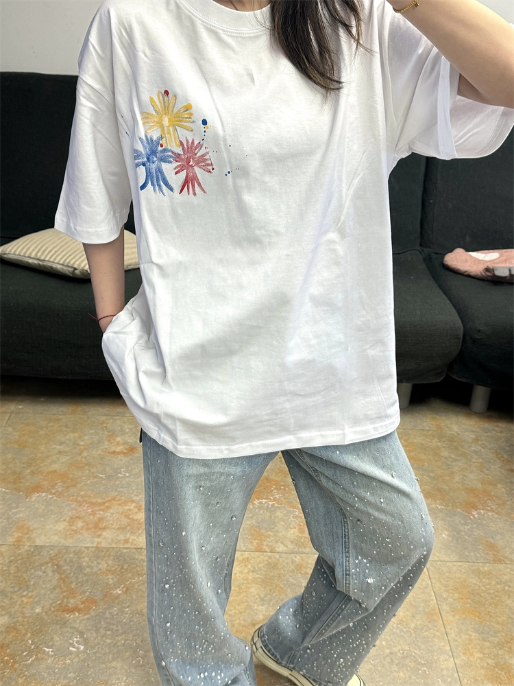 【Chrome Hearts】クロムハーツ Tシャツ 男女兼用 高品質 半袖 CH030