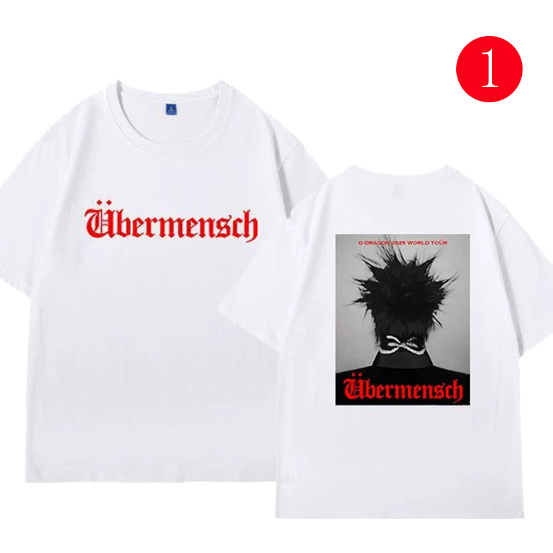 G-DRAGON権志龍世巡が5月に来日し、同シリーズ応援Tシャツスタンドアップ 半袖