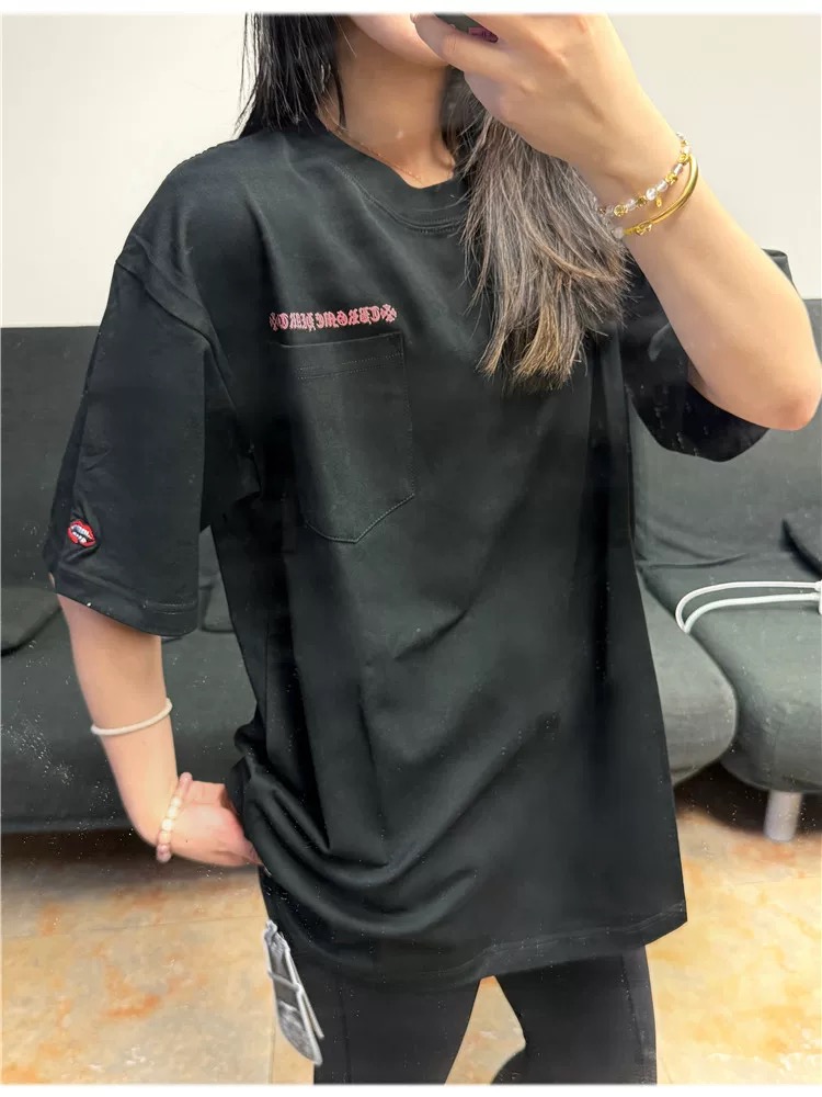 【Chrome Hearts】クロムハーツ Tシャツ 男女兼用 高品質 半袖 CH029