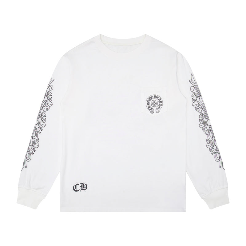 クロムハーツ/Chrome Hearts Sweatshirt  K8008 Tシャツ 長袖パーカー