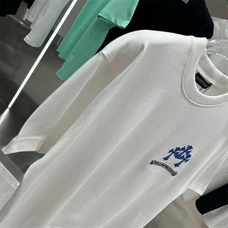 【Chrome Hearts】2025新作 クロムハーツ Tシャツ 男女兼用 高品質 半袖 CH038