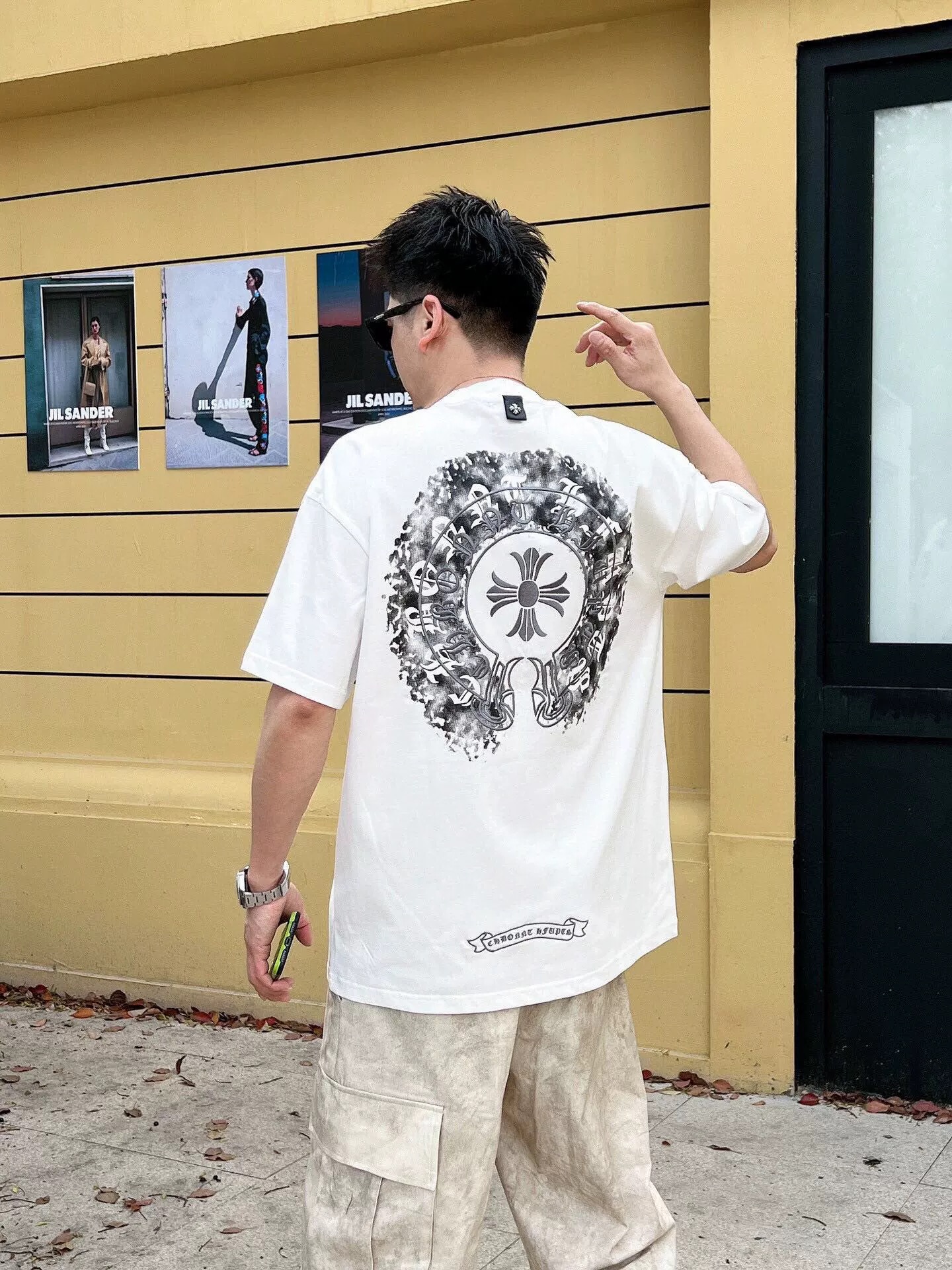 【Chrome Hearts】2025新作 クロムハーツ Tシャツ 男女兼用 高品質 半袖 CH039