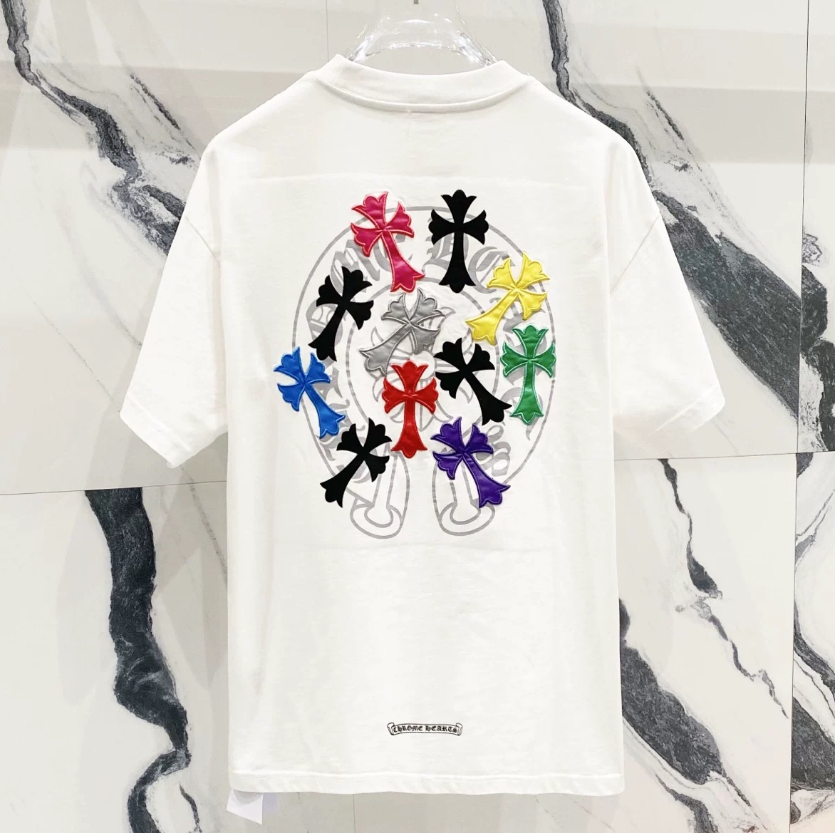 【Chrome Hearts】2025新作 クロムハーツ Tシャツ 男女兼用 高品質 半袖 CH040