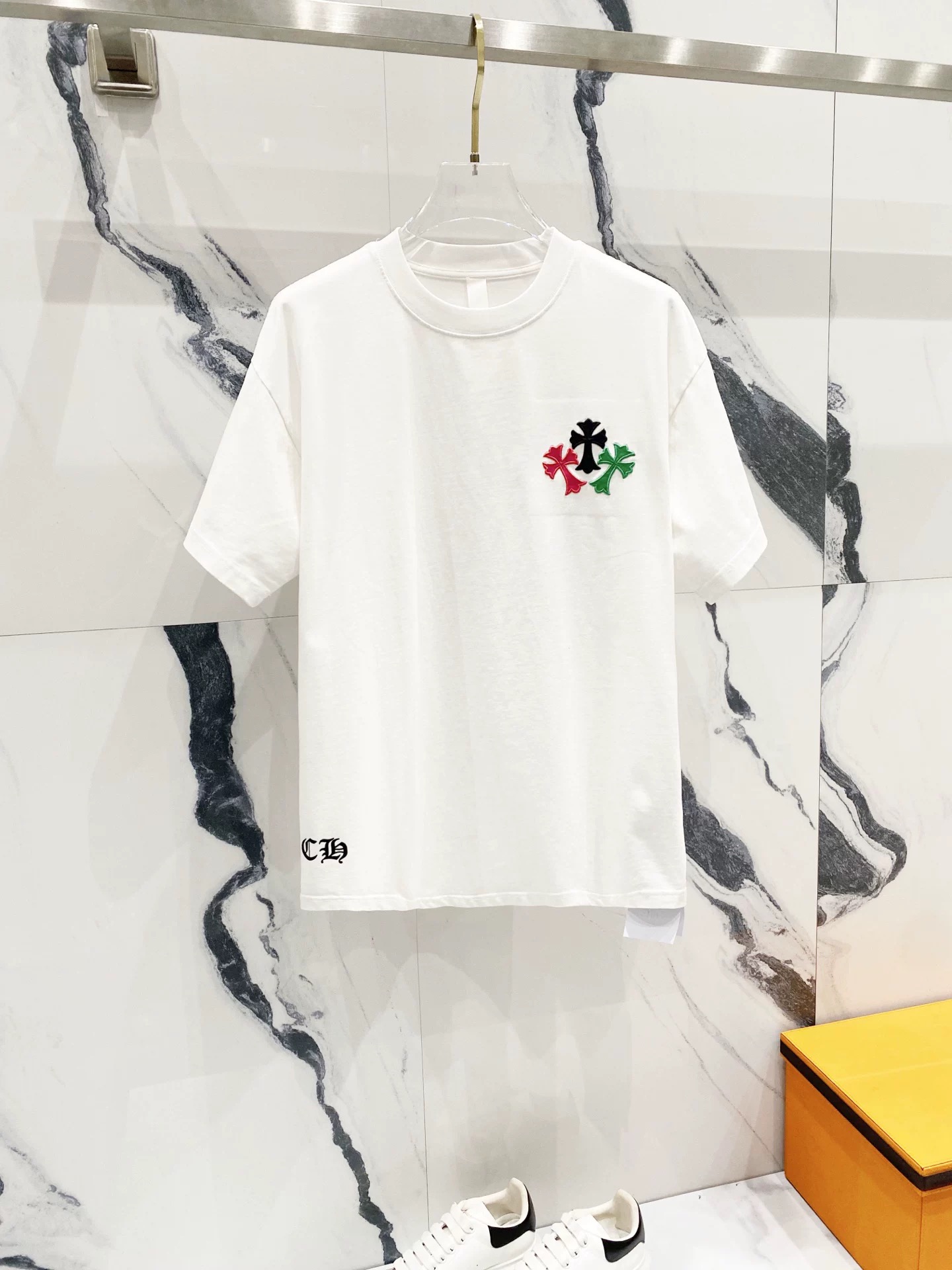 【Chrome Hearts】2025新作 クロムハーツ Tシャツ 男女兼用 高品質 半袖 CH040