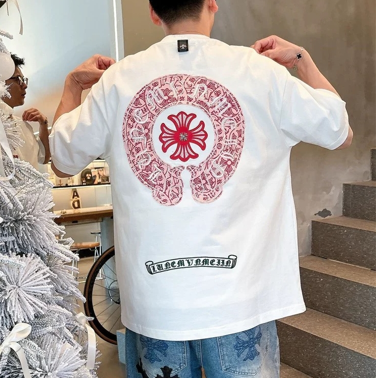 【Chrome Hearts】2025新作 クロムハーツ Tシャツ 男女兼用 高品質 半袖 CH042