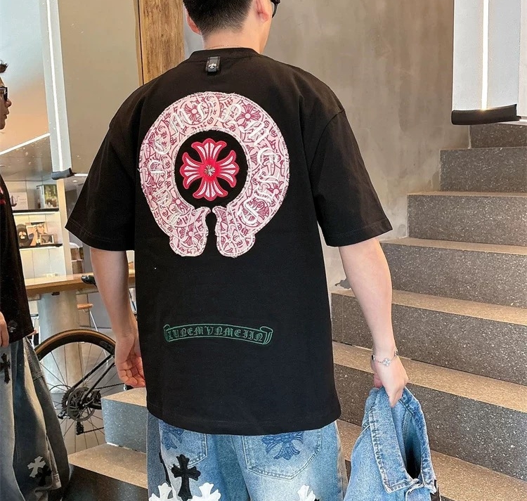【Chrome Hearts】2025新作 クロムハーツ Tシャツ 男女兼用 高品質 半袖 CH042