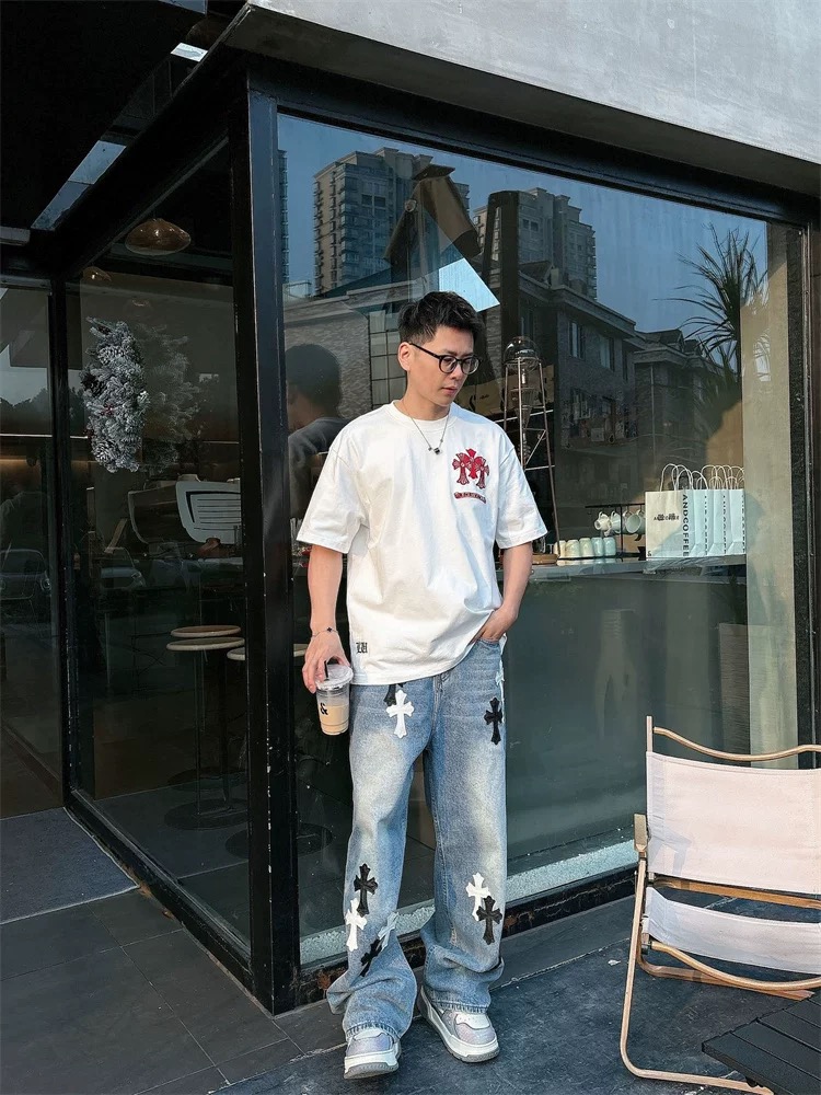 【Chrome Hearts】2025新作 クロムハーツ Tシャツ 男女兼用 高品質 半袖 CH042