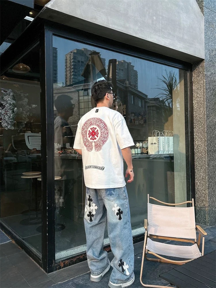 【Chrome Hearts】2025新作 クロムハーツ Tシャツ 男女兼用 高品質 半袖 CH042