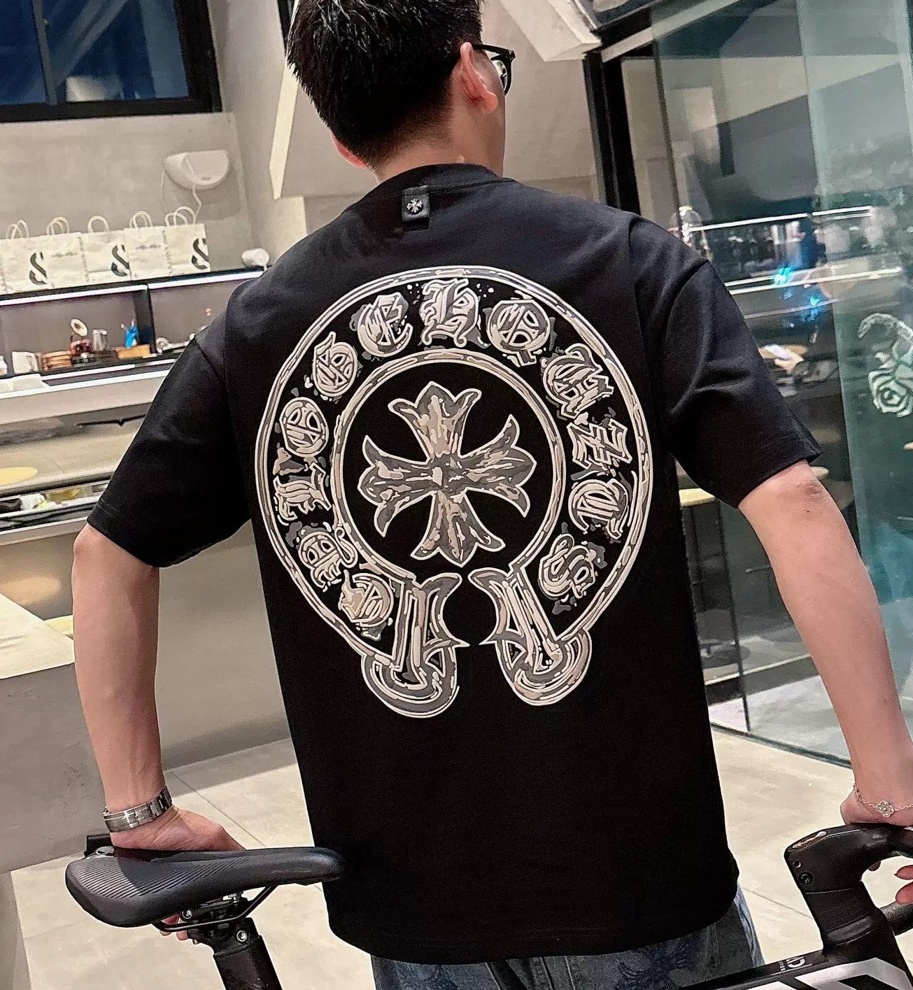 【Chrome Hearts】2025新作 クロムハーツ Tシャツ 男女兼用 高品質 半袖 CH043
