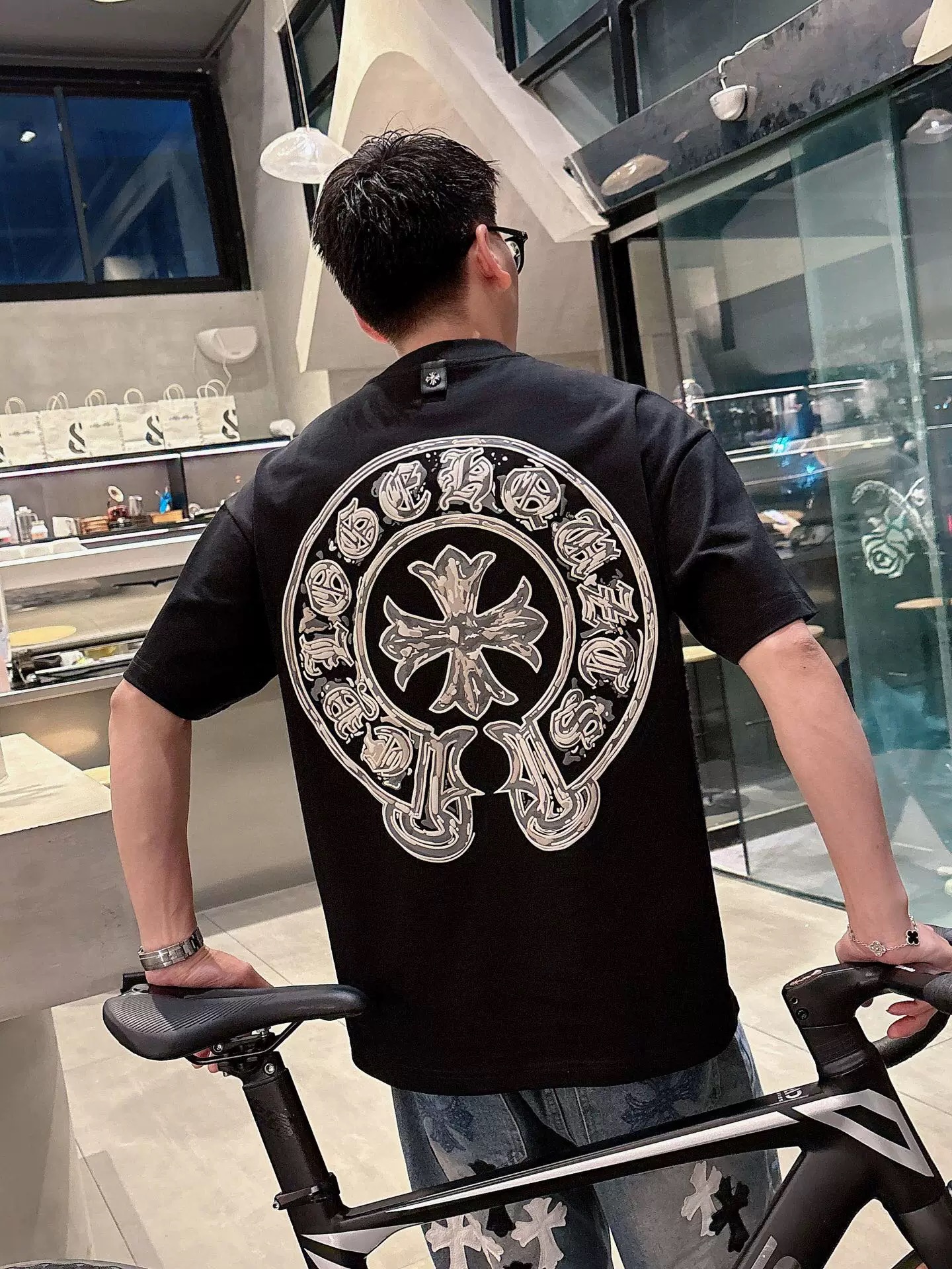 【Chrome Hearts】2025新作 クロムハーツ Tシャツ 男女兼用 高品質 半袖 CH043