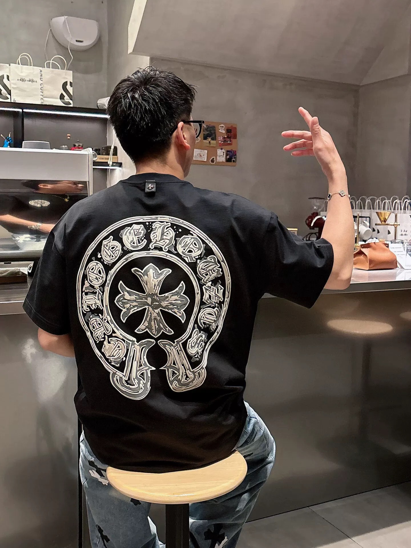 【Chrome Hearts】2025新作 クロムハーツ Tシャツ 男女兼用 高品質 半袖 CH043