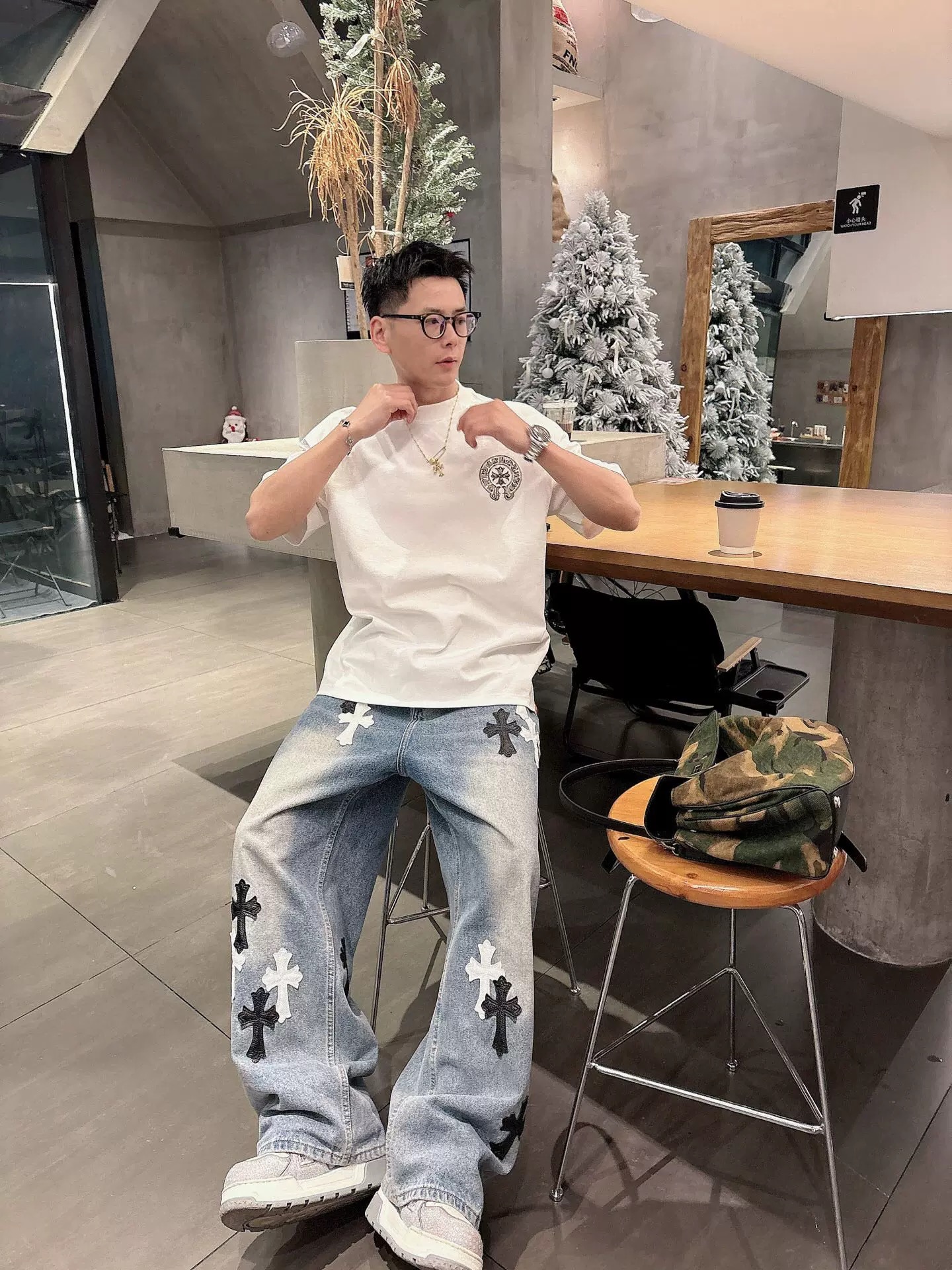 【Chrome Hearts】2025新作 クロムハーツ Tシャツ 男女兼用 高品質 半袖 CH043