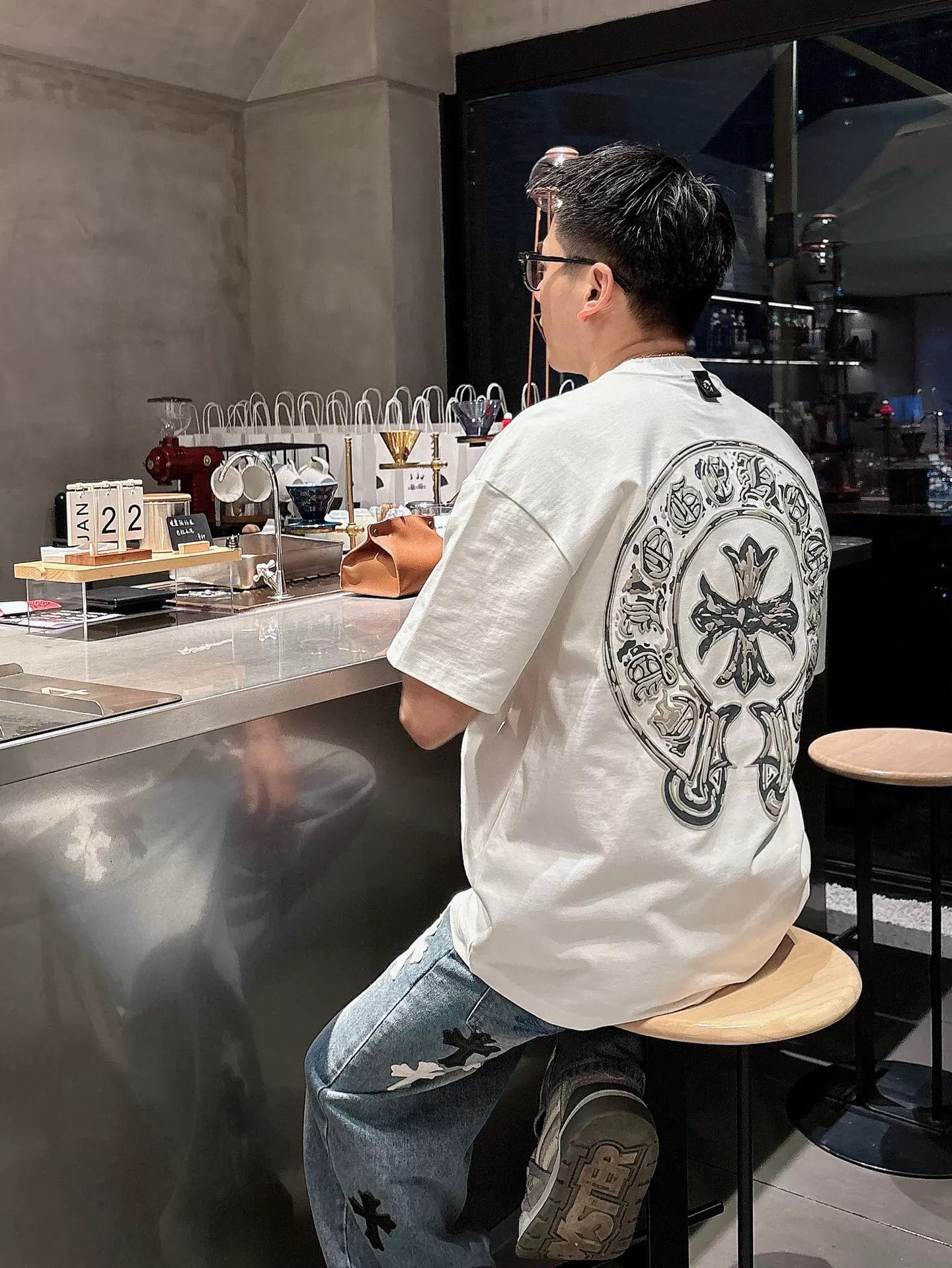 【Chrome Hearts】2025新作 クロムハーツ Tシャツ 男女兼用 高品質 半袖 CH043