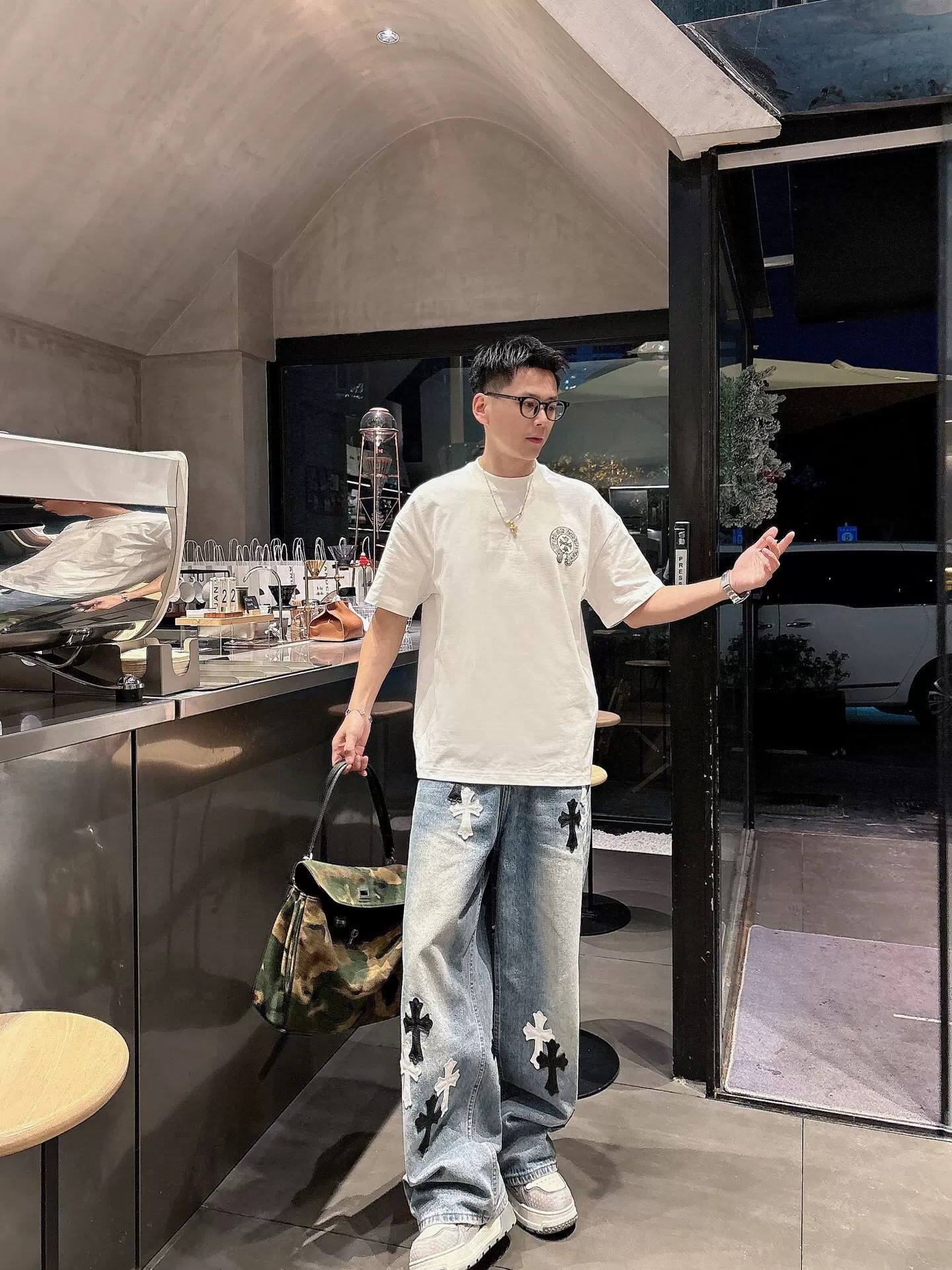 【Chrome Hearts】2025新作 クロムハーツ Tシャツ 男女兼用 高品質 半袖 CH043